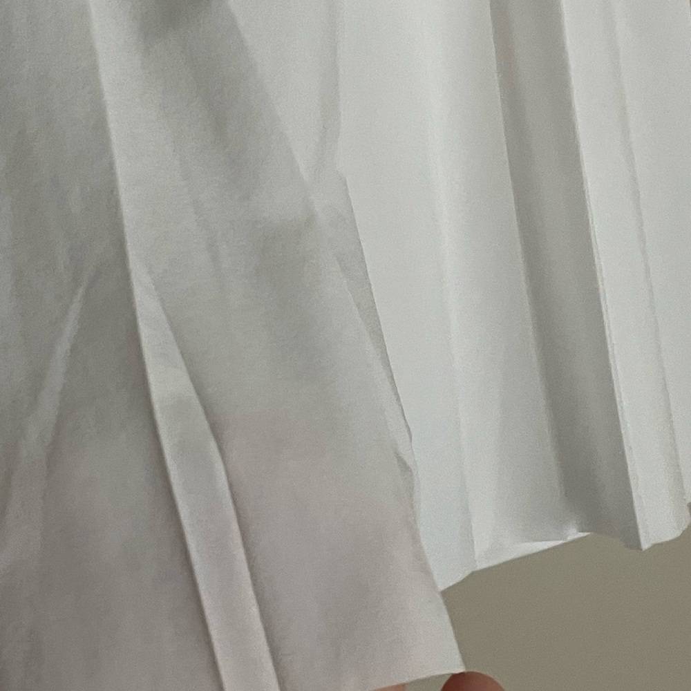 NIKE - Dri-Fit ADV White Pleated Tennis Skirt with shorties, sz M - Picture 9 of 11